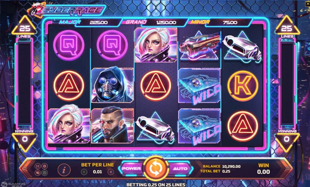 slotxo 678 - Cyber Race