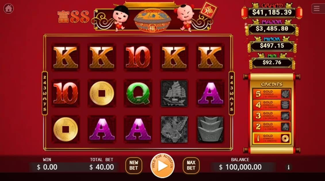 88 Riches KAGaming สล็อต xo