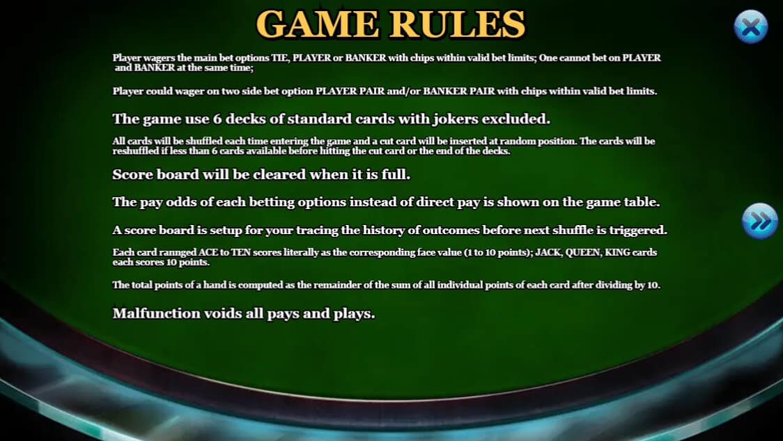 Baccarat KAGaming 168slotxo