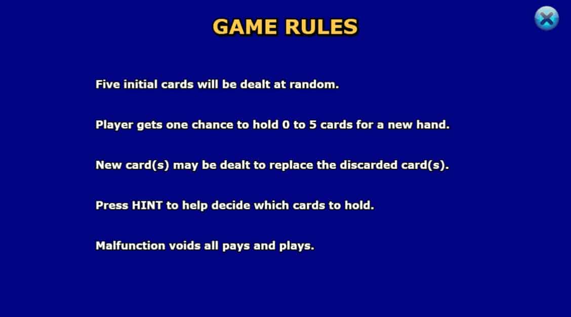 Bonus Poker KAGaming 168slotxo