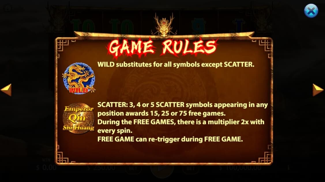 Emperor Qin KAGaming slotxo ฟรีเครดิต