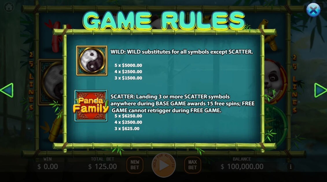 Panda Family KAaming สล็อต xo เครดิต ฟรี