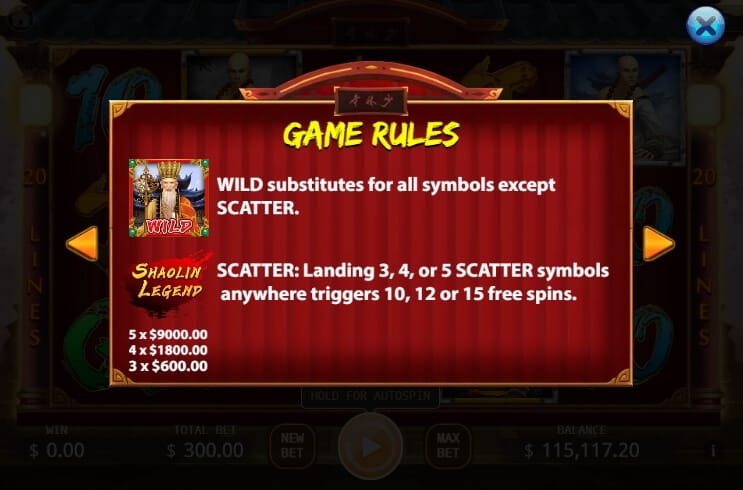 Shaolin Legend KAGaming สล็อต xo เครดิต ฟรี