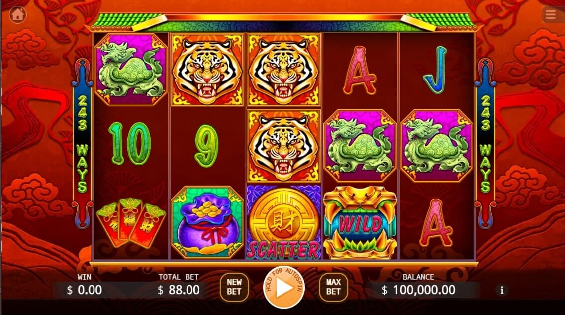 Treasure Tiger KAGaming สล็อต xo