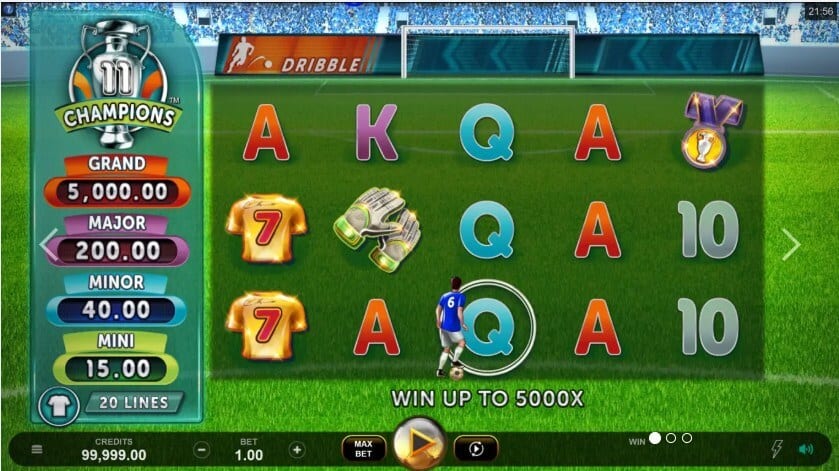 11 Champions MICROGAMING slotxo