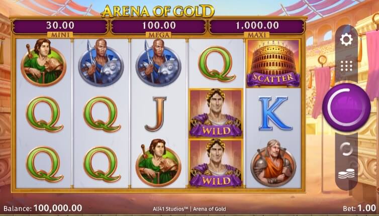 Arena of Gold MICROGAMING สล็อต xo