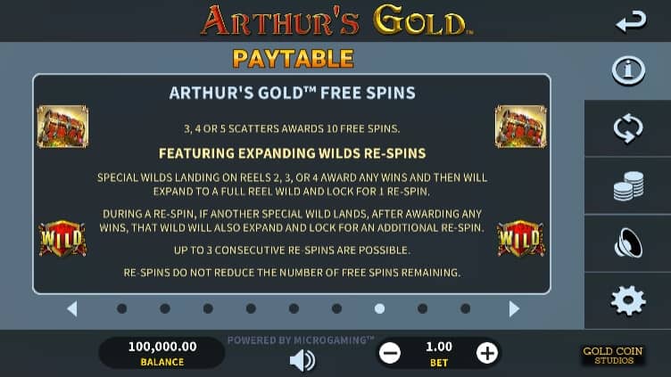 Arthur's Gold MICROGAMING slotxo168