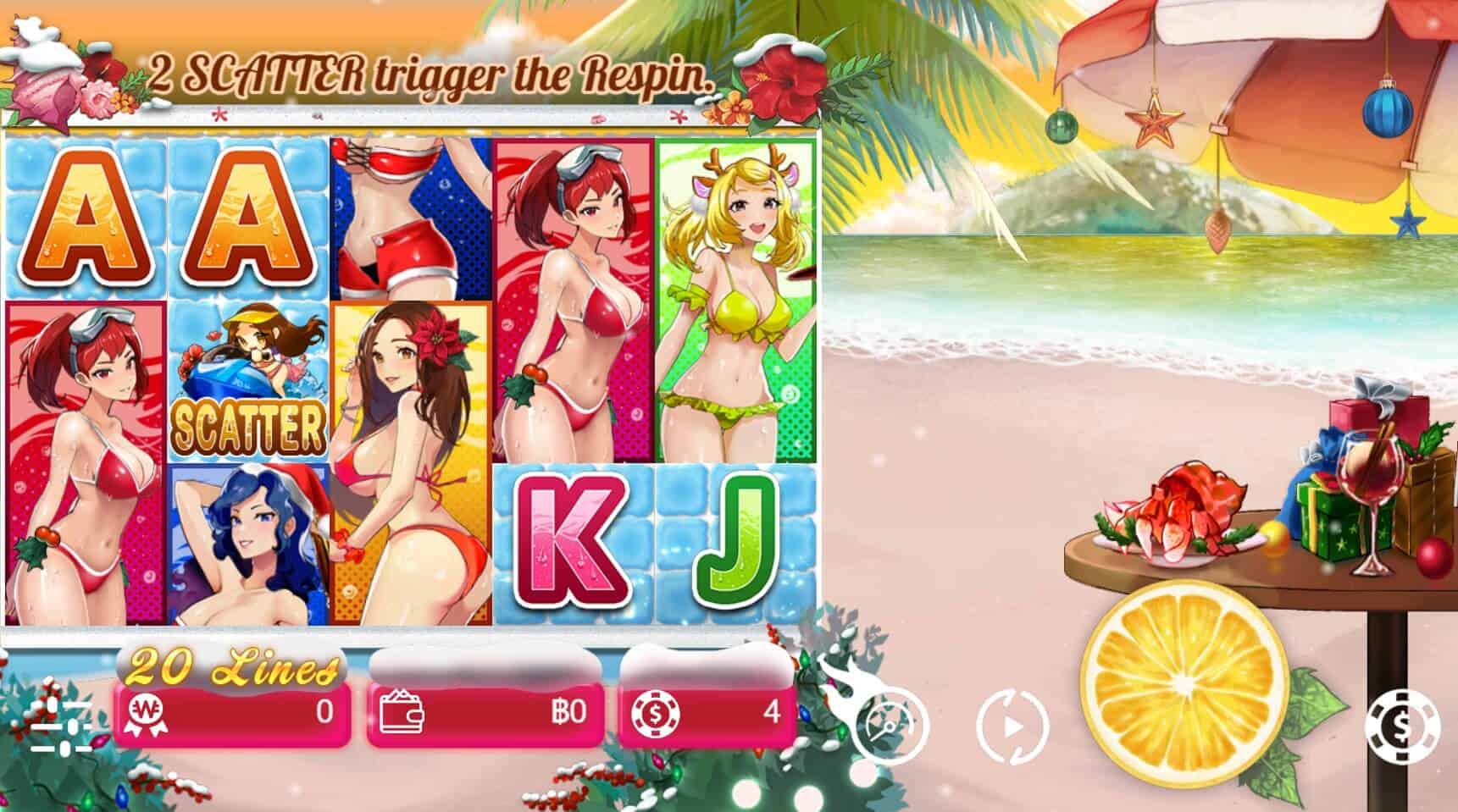 BIKINI QUEENS XMAS Mannaplay 168slotxo