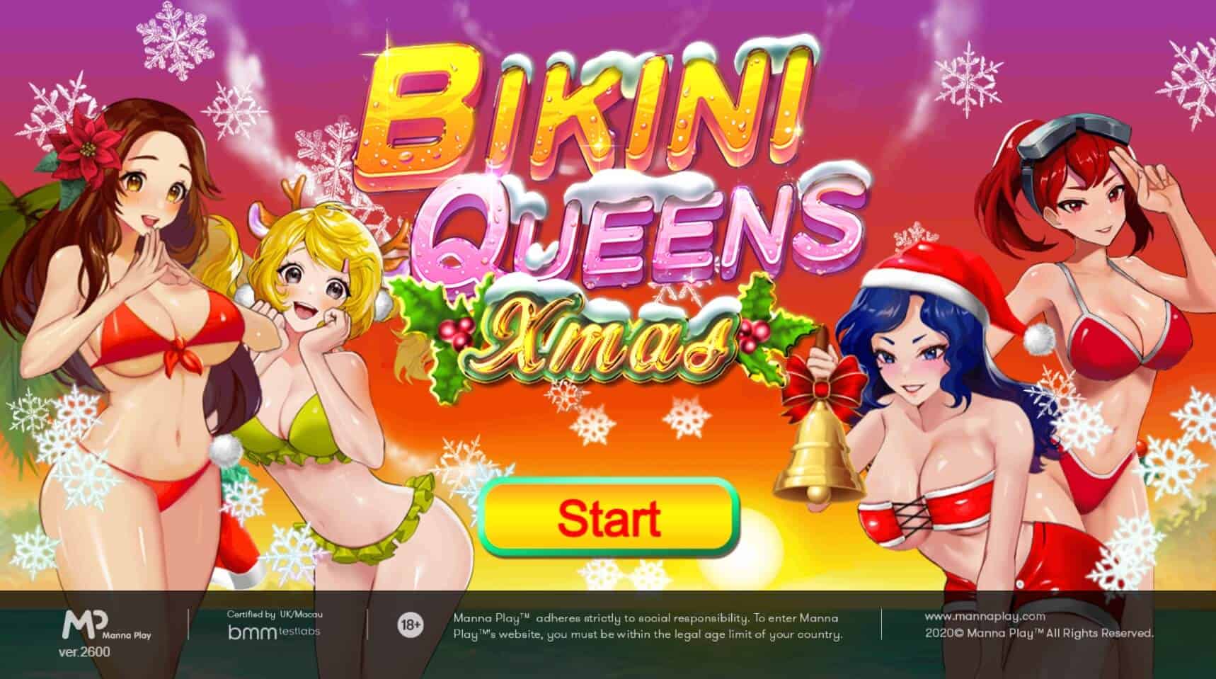 BIKINI QUEENS XMAS Mannaplay สล็อต xo