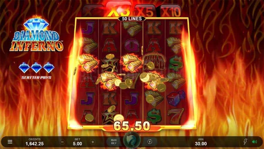 Diamond Inferno MICROGAMING slotxo game
