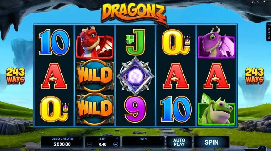 Dragonz MICROGAMING สล็อต xo