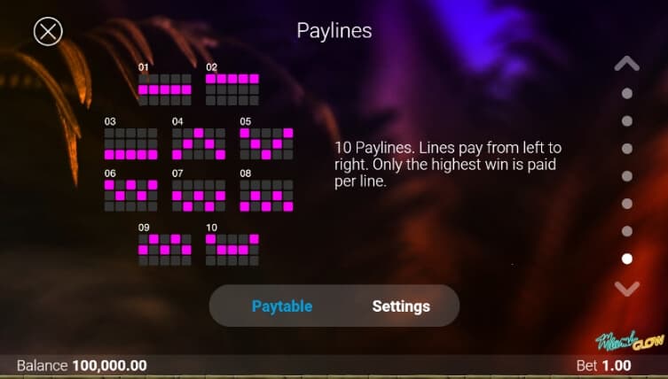 Miami Glow MICROGAMING slotxo โบนัส 100