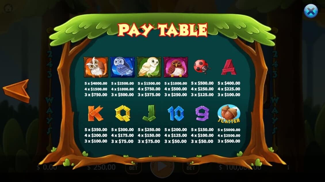 Owl In Forest KAGaming slotxo mobile