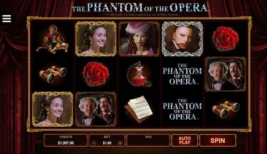Phantom Of The Opera MICROGAMING 168slotxo