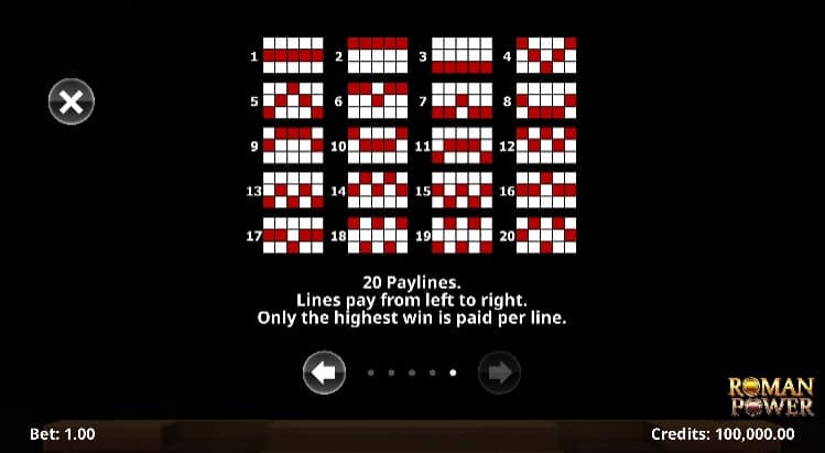 Roman Power MICROGAMING slotxo mobile