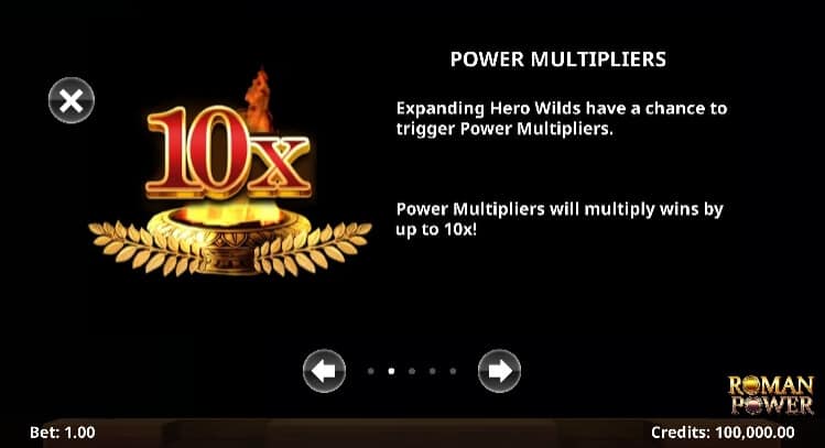 Roman Power MICROGAMING สล็อต xo เครดิต ฟรี