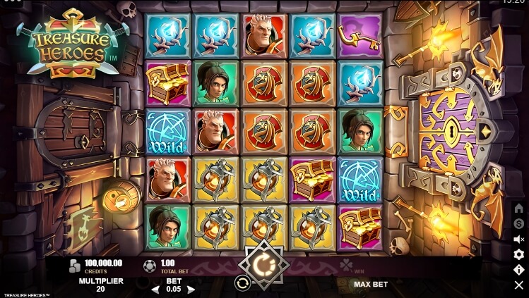 Treasure Heroes MICROGAMING สล็อต xo