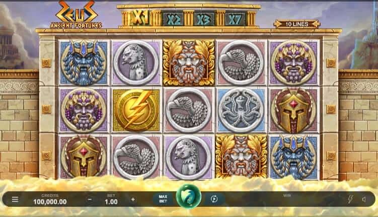 Zeus Ancient Fortunes MICROGAMING 168slotxo