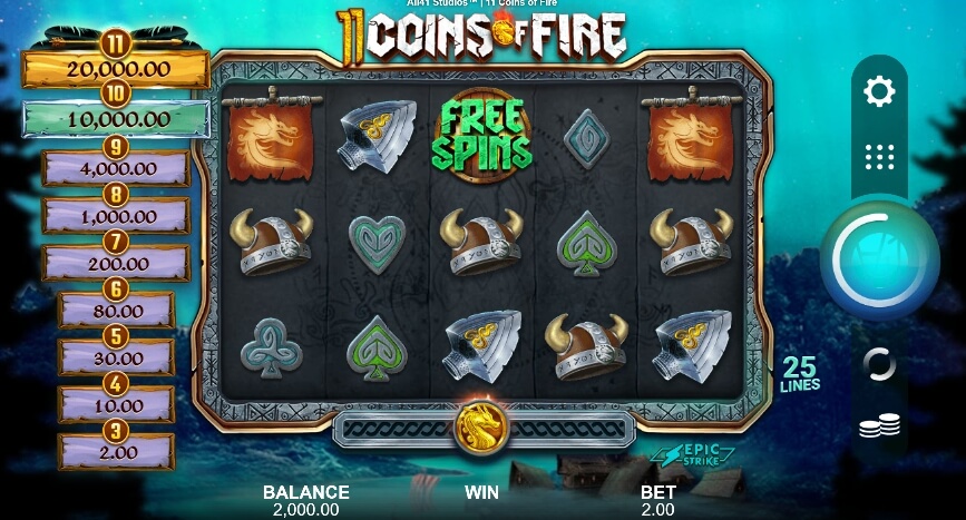 11 Coins of Fire
