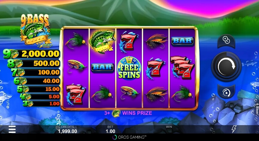 9 Bass MICROGAMING สล็อต xo