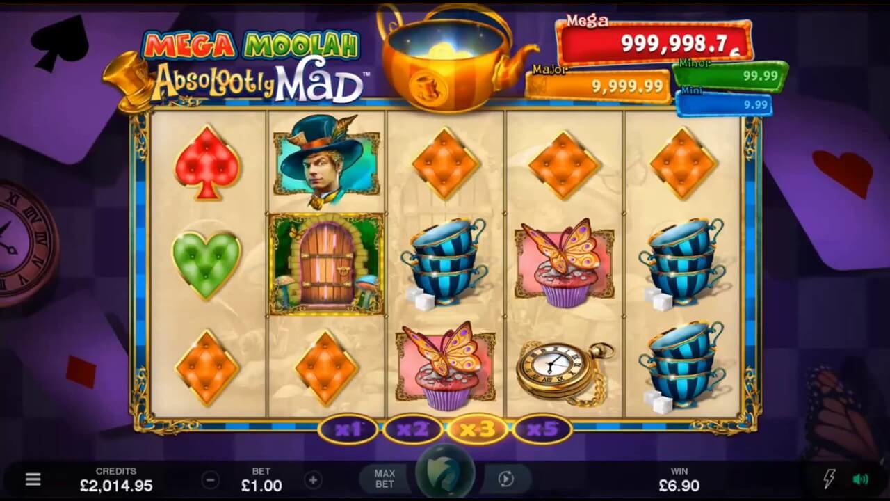 Absolootly Mad Mega Mooolah MICROGAMING slotxo