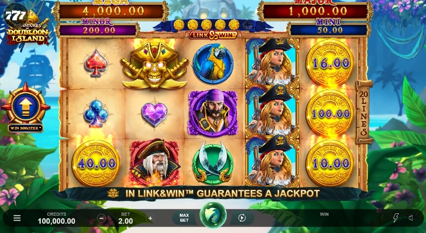 Adventures of Doubloon Island MICROGAMING สล็อต xo