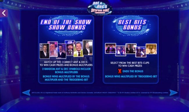 Ant & Dec's Saturday Night Takeaway MICROGAMING สล็อต xo เครดิต ฟรี