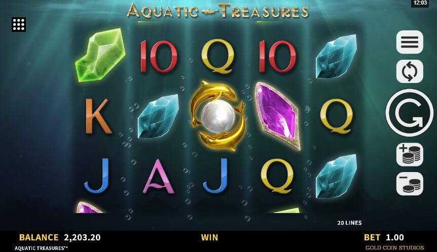 Aquatic Treasures MICROGAMING 168slotxo