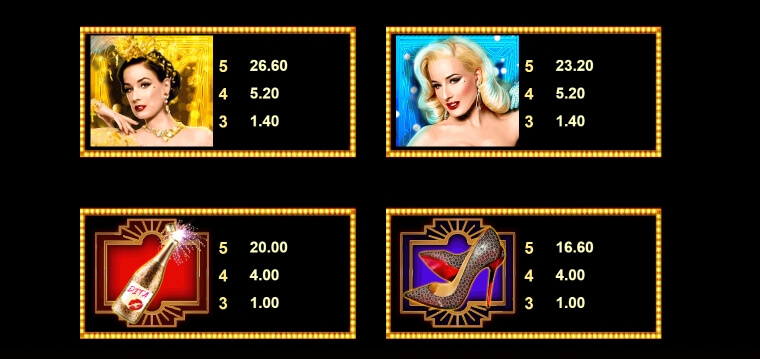 Burlesque by Dita MICROGAMING slotxo mobile