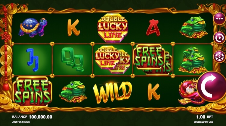 Double Lucky Line MICROGAMING สล็อต xo เครดิต ฟรี