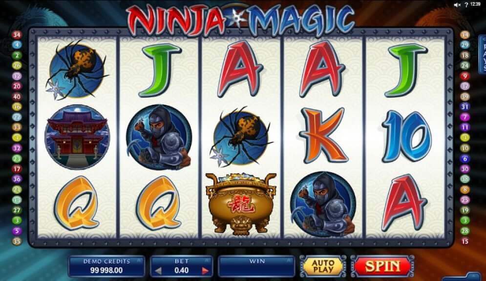 Ninja Magic MICROGAMING สล็อต xo