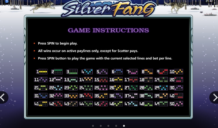 Silver Fang MICROGAMING download slotxo