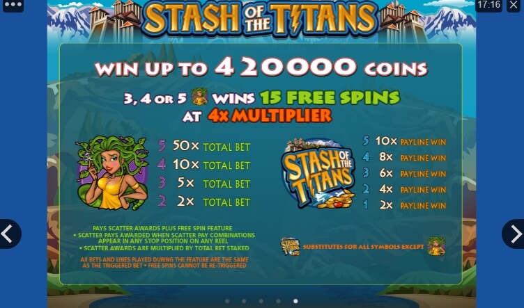 Stash of the Titans MICROGAMING slotxo168