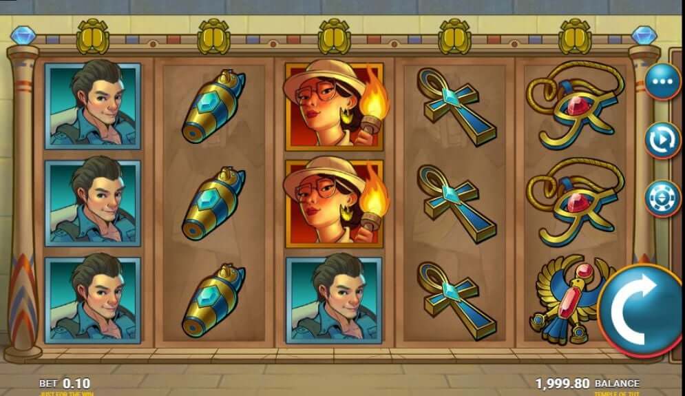 Temple Of Tut MICROGAMING สล็อต xo เครดิต ฟรี