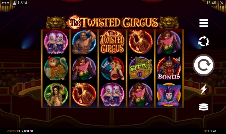 The Twisted Circus MICROGAMING สล็อต xo
