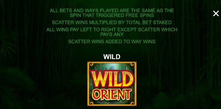 Wild Orient MICROGAMING slotxo auto