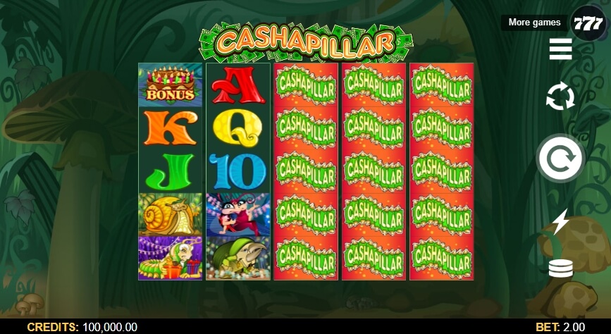 Cashapillar MICROGAMING 168slotxo
