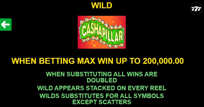 Cashapillar MICROGAMING slotxo auto