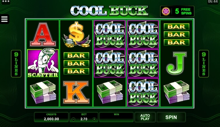 Cool Buck MICROGAMING สล็อต xo