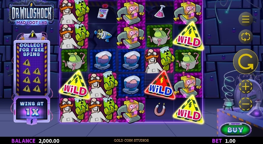 Dr. Wildshock Mad Loot Lab MICROGAMING 168slotxo