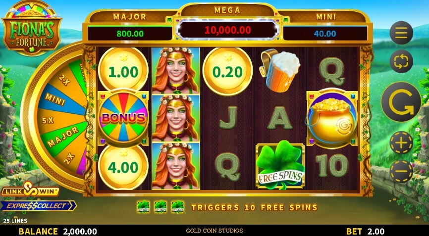 Fiona's Fortune MICROGAMING สล็อต xo