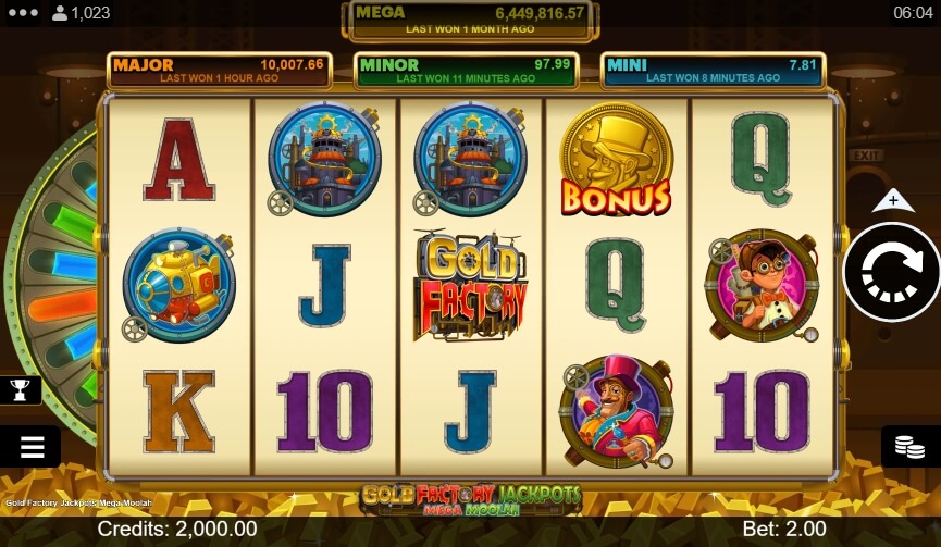 Gold Factory Jackpots MICROGAMING 168slotxo