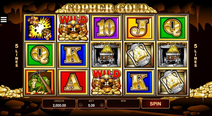 Gopher Gold MICROGAMING สล็อต xo