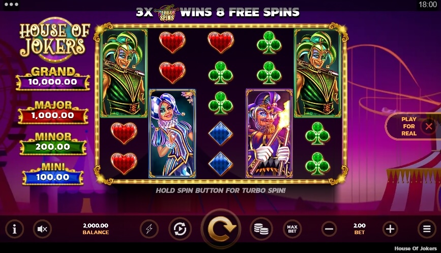 House of Jokers MICROGAMING 168slotxo