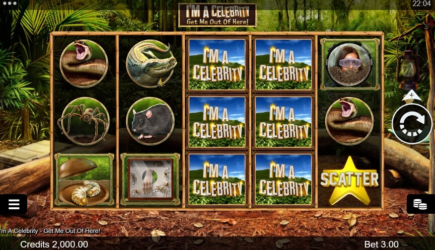 I'm a Celebrity Get Me out of Here MICROGAMING 168slotxo