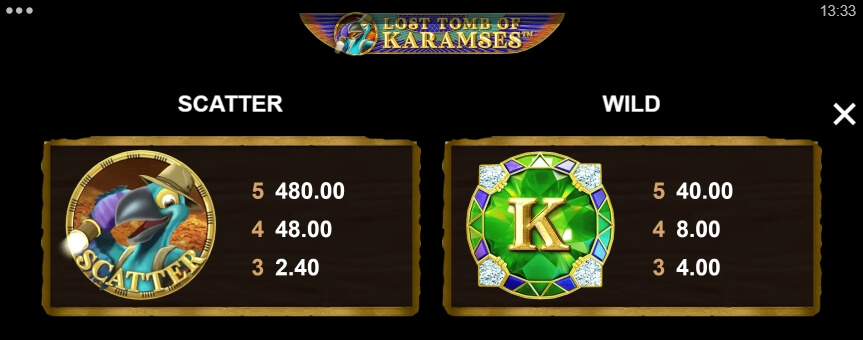 Lost Tomb of Karamses MICROGAMING 168slotxo