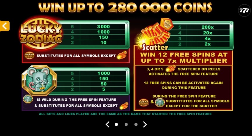 Lucky Zodiac MICROGAMING slotxo ฝาก 1 บาท ฟรี 50 บาท