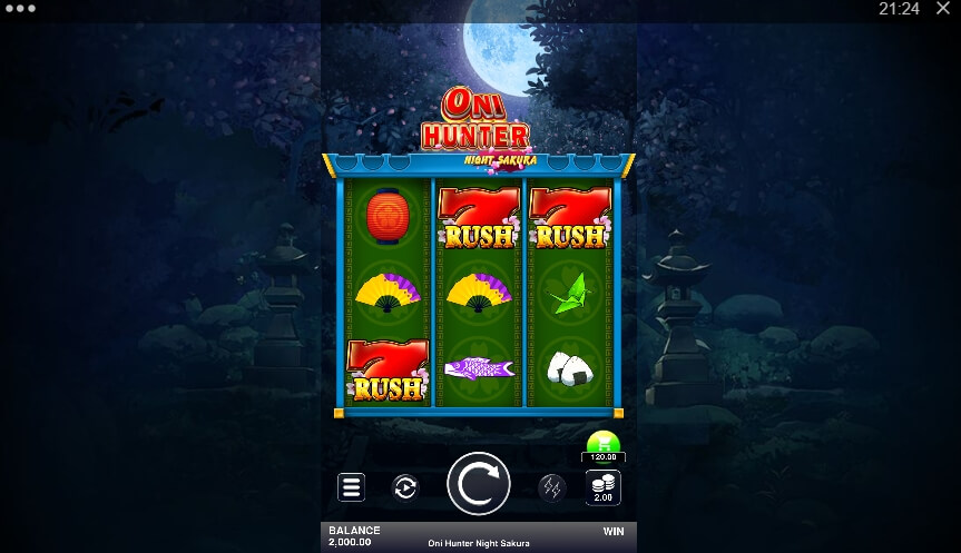 Oni Hunter Night Sakura MICROGAMING สล็อต xo