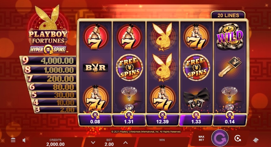Playboy Fortunes HyperSpins MICROGAMING สล็อต xo