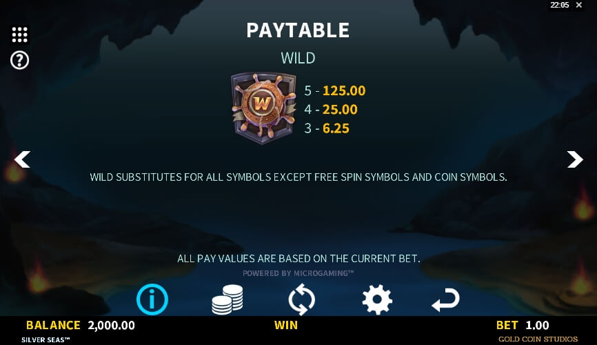 Silver Seas MICROGAMING slotxo mobile